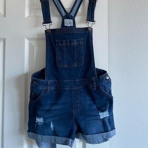 Wax Jean shorts overall